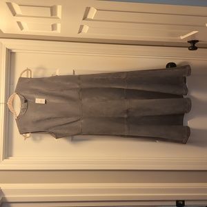 Gray Ann Taylor sleeveless dress size 12